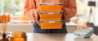 Creatieve opbergideeën voor kleine ruimtes - Brother Btag labelprinter