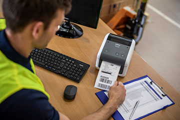 Eenvoudig, slim en naadloos labels printen - TD-4D thermische printers