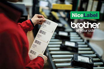 Nouvelle collaboration Brother et NiceLabel