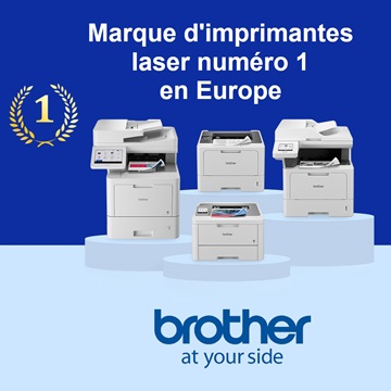 Brother marque d'imprimantes laser NUMERO 1 en un an