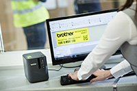 Brother PT-P950nw étiqueteuse avec logiciel de conception d’étiquettes P-Touch Editor